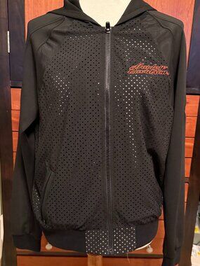 NWOT Harley- Davidson Lightweight Perf Hooded Jacket